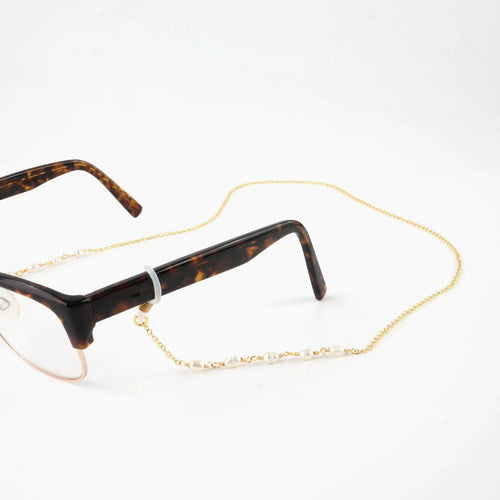 Ana Dainty Sunglass Chain in Gold Sunglasses & Face Coverings Pineapple Island