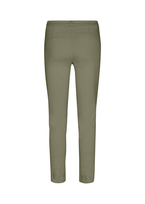 Lilly 44 Pull On Trouser in Thyme Green Trousers Soya Concept