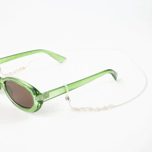 Morganite Stone Glasses Chain Sunglasses & Face Coverings Pineapple Island