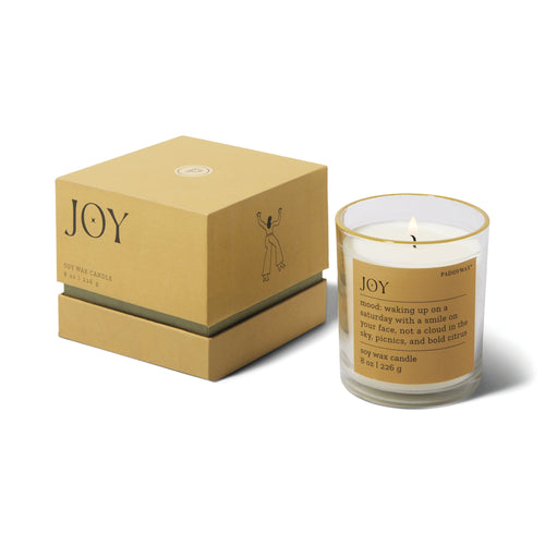 Paddywax Mood Candle - Misted Lime "Joy" Candles, Holders & Lanterns Designworks