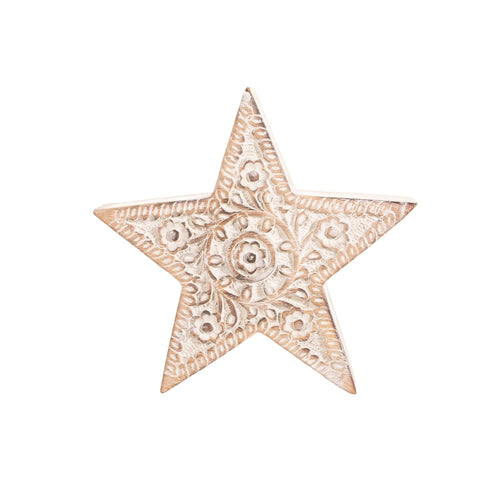 Standing Star Etched Decoration - 2 Sizes Available Home & Gifts Sass & Belle